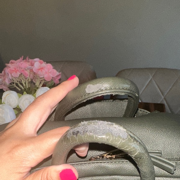 Olive Green Men's Bag - Picture 11 of 15